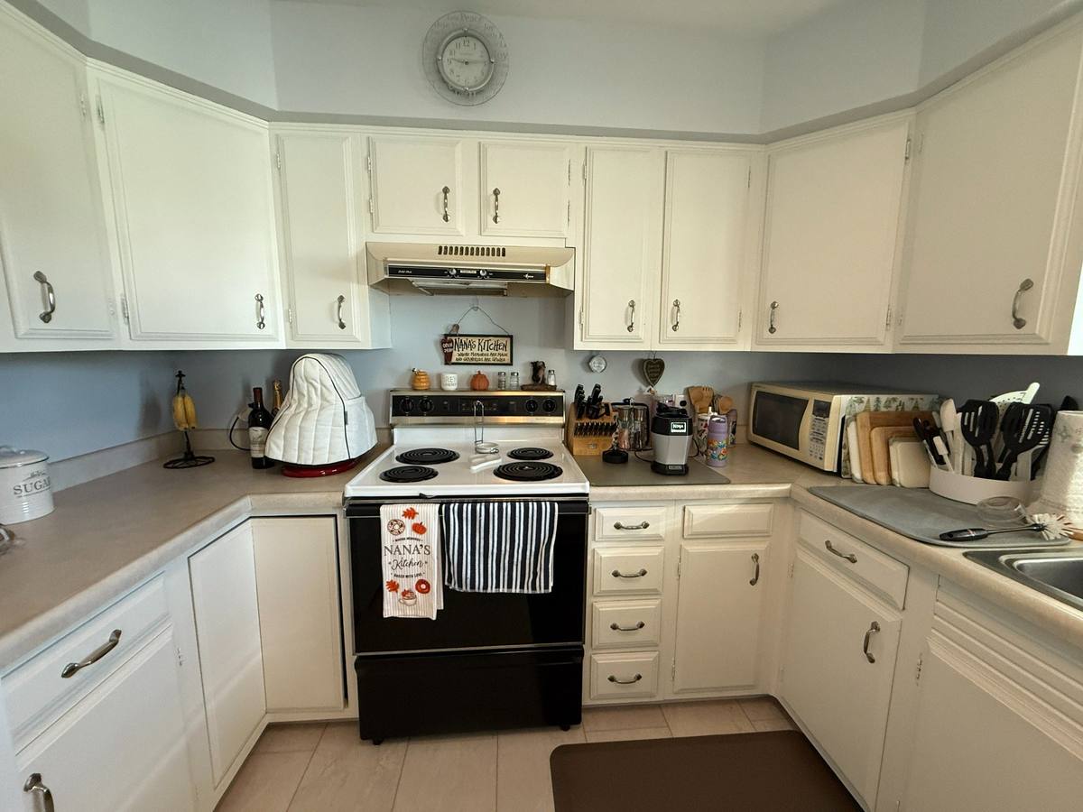 Existing kitchen before the proposed addition design