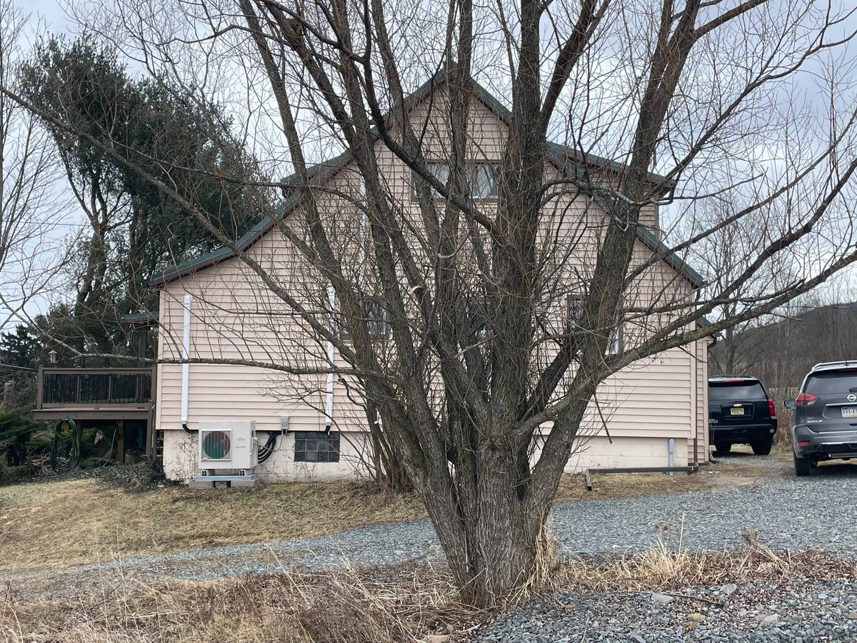 Existing right side exterior of the Residence