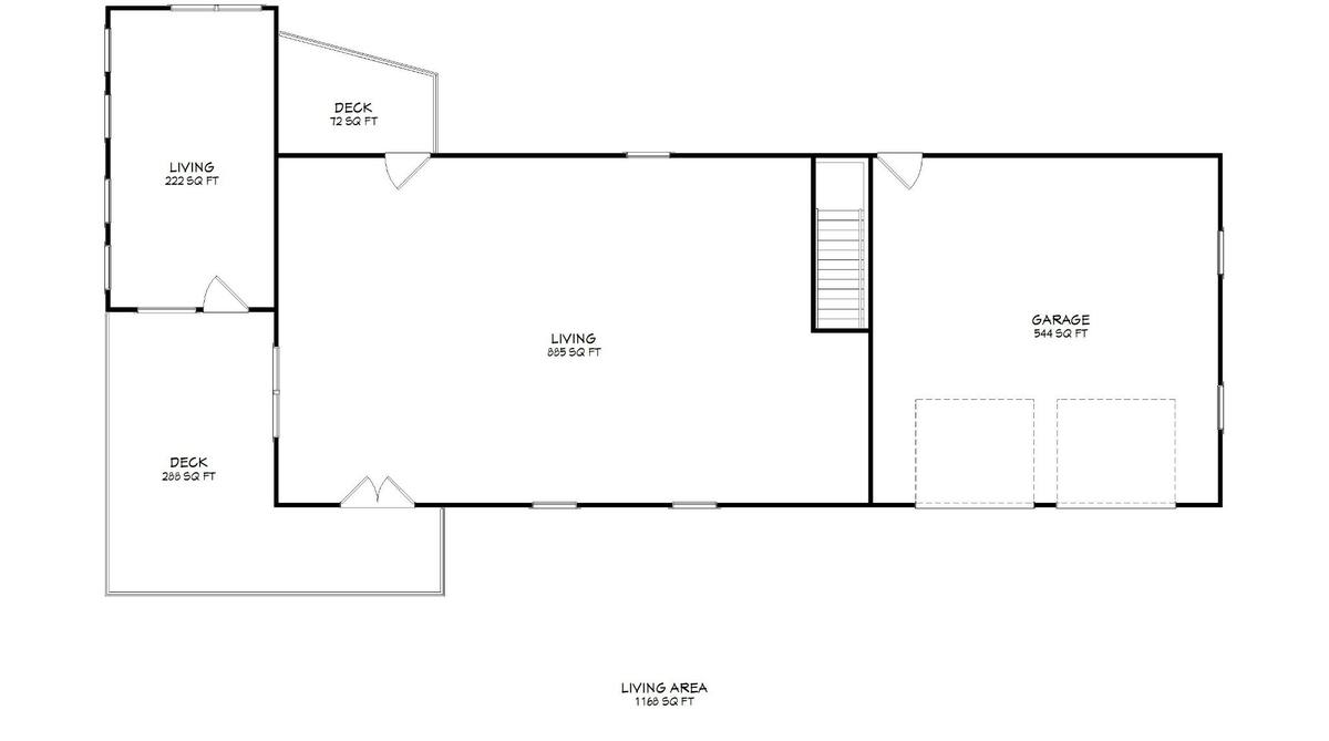 Proposed first-floor plan for the Residence whole-home rebuild